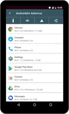 AndroHelm Antivirus android App screenshot 0